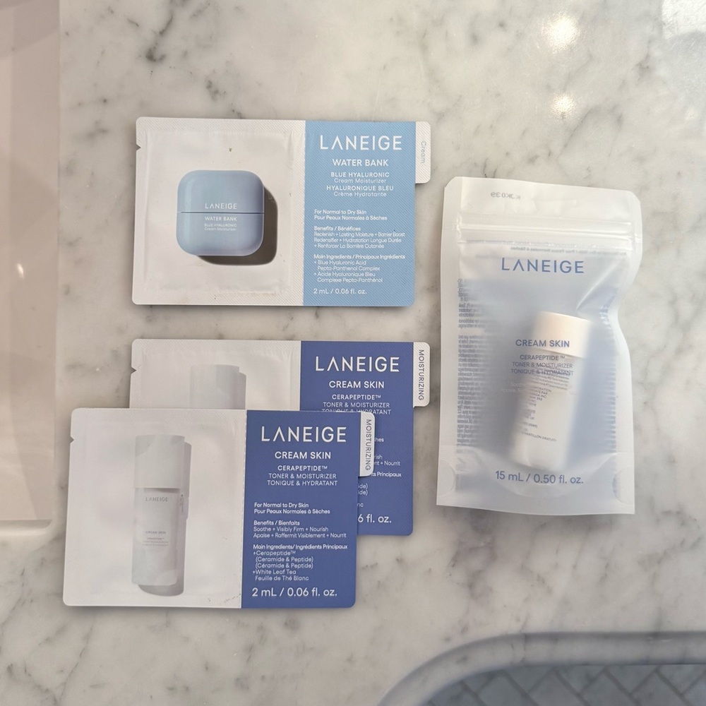 NEW LANEIGE Skincare Travel Set